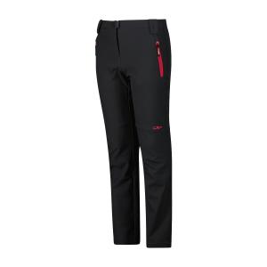 Girls' slim softshell trousers CMP image-1