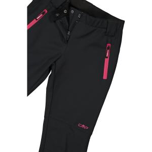 Girls' slim softshell trousers CMP image-3