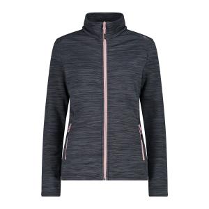 30e9686-71ur-fleece-med-lynlas-til-kvinder-cmp-titanium-mel-rose