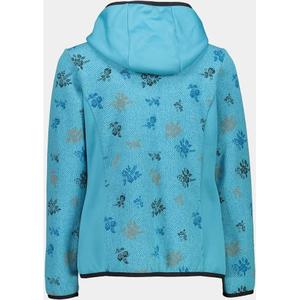 Sweatshirt à capuche fille CMP Floral Jacquard Pattern image-1