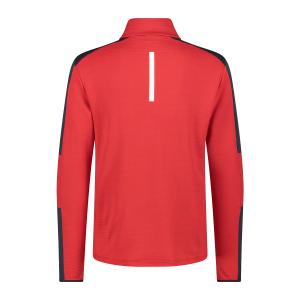 Fleece med halv lynlås CMP image-1