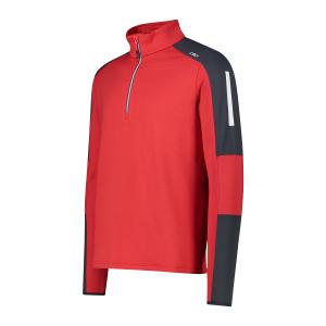 Fleece med halv lynlås CMP image-2