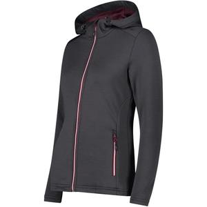 Fleece med hætte til kvinder CMP image-1