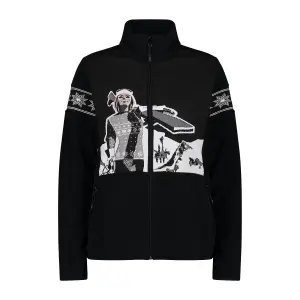 Women's full-zip fleece CMP image-0
