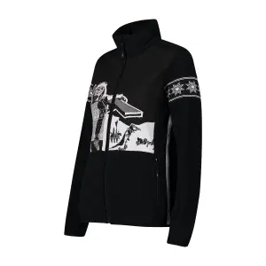 Women's full-zip fleece CMP image-2
