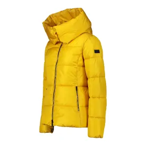 Women's full zip hooded puffer jacket CMP image-2