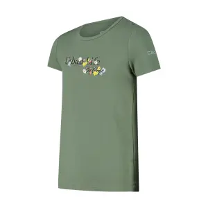 Wide neck T-shirt for girls CMP image-2