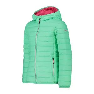 Chaqueta acolchada con capucha fija para niña CMP image-1