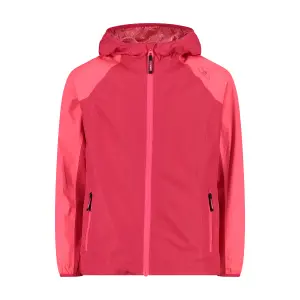 Veste imperméable à capuche fixe fille CMP image-0