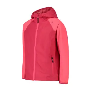 Veste imperméable à capuche fixe fille CMP image-1