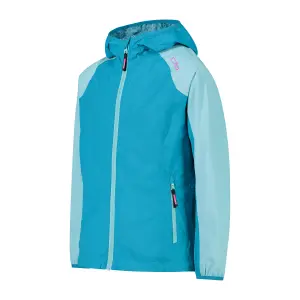 Veste imperméable à capuche fixe fille CMP image-1