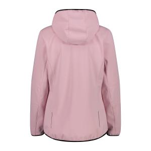 Vandtæt jakke med lynlås og hætte til kvinder CMP image-1