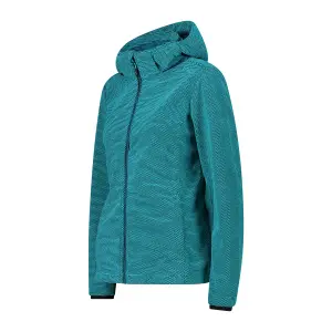 Casaco com capuz com fecho de correr para mulher CMP image-1