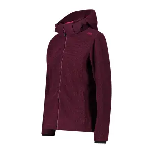 Casaco com capuz com fecho de correr para mulher CMP image-1