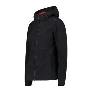 Casaco com capuz com fecho de correr para mulher CMP image-1