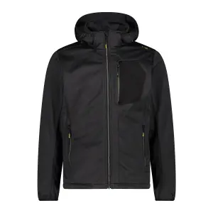 Hiking jacket with zipped hood CMP image-0