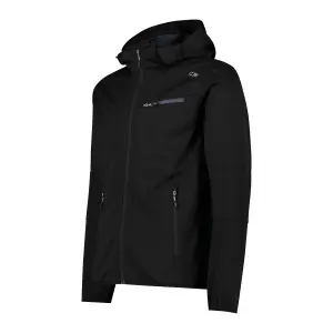 Zipped hooded hiking jacket CMP image-1