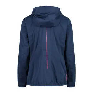 Waterproof jacket with zipped hood for women CMP image-2
