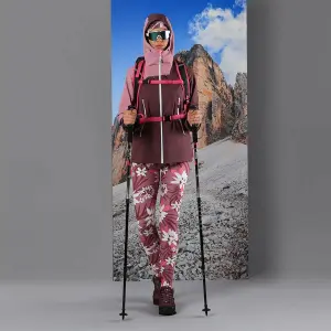 Veste imperméable à capuche femme CMP image-1