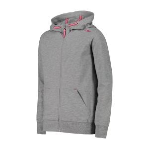 Girl's hooded hiking jacket CMP image-1