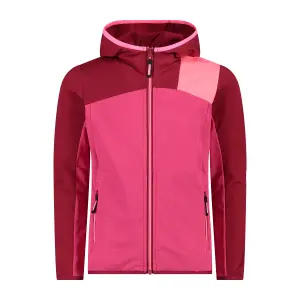 Casaco de lã com capuz para rapariga CMP image-0