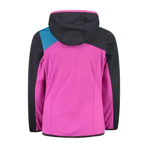 Casaco de lã com capuz para rapariga CMP image-1