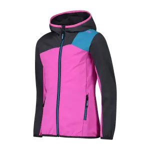 Casaco de lã com capuz para rapariga CMP image-2