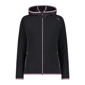 Women's hooded fleece CMP image-0