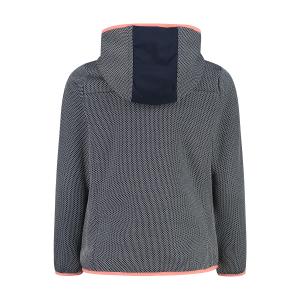 Felpa con cappuccio in maglia jacquard per ragazza CMP image-1