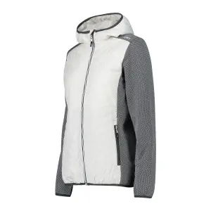 Women's hybrid hooded jacket CMP image-2