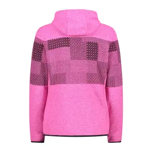 Women's zipped hooded fleece CMP image-1