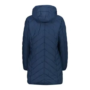 Casaco acolchado longo com capuz para mulher CMP image-2