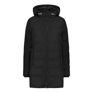 Lang jakke med hætte til kvinder CMP image-0