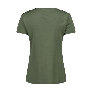 Women's merino wool crew neck T-shirt CMP image-1