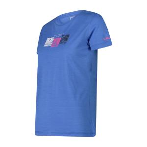 Women's merino wool crew neck T-shirt CMP image-2