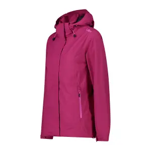 Women's waterproof hooded jacket with ventilation CMP image-1