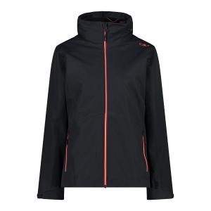 32z1436d-10up-waterdicht-damesjack-cmp-antracite-burgundy