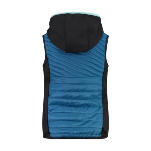 Girls' sleeveless hooded down jacket CMP image-1