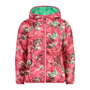 Lightweight and colourful padded hoodie for girls CMP image-0