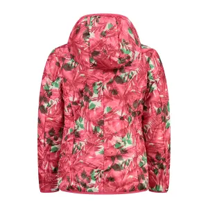 Lightweight and colourful padded hoodie for girls CMP image-1