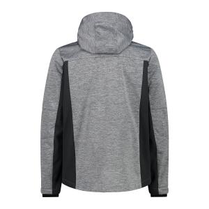 Jacquard softshell hoodie jacket CMP image-1