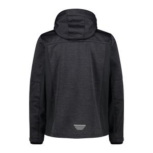 Jacquard softshell hoodie jacket CMP image-2