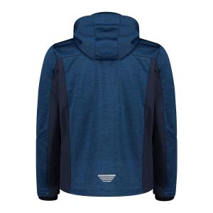 Jacquard softshell hoodie jacket CMP image-2