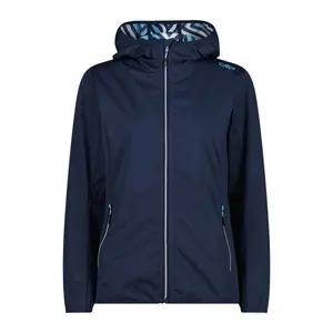 Veste imperméable à capuche femme avec doublure imprimée CMP image-0