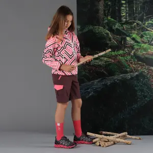 Girl's hooded hiking jacket CMP image-6