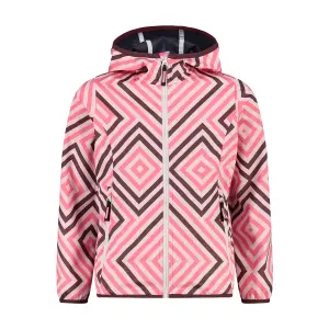 Girl's hooded hiking jacket CMP image-0