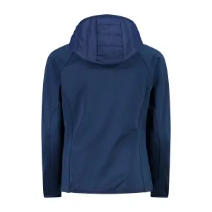 Girl's hybrid waterproof hoodie jacket CMP image-2