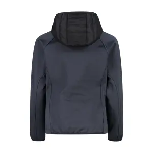 Girl's hybrid waterproof hoodie jacket CMP image-2