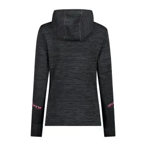 Fleece med hætte til kvinder CMP image-2