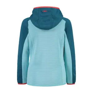 Girl's hooded hiking jacket CMP image-4